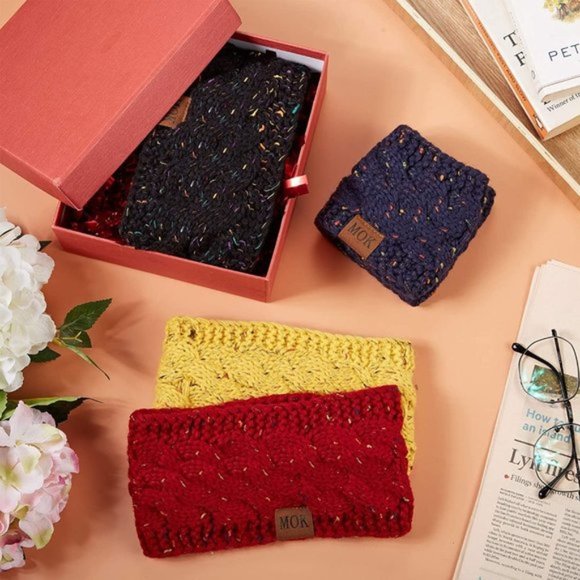 ⬇️ Headband Fuzzy Fleece Lined Headwrap Ear Warm - Picture 7 of 8